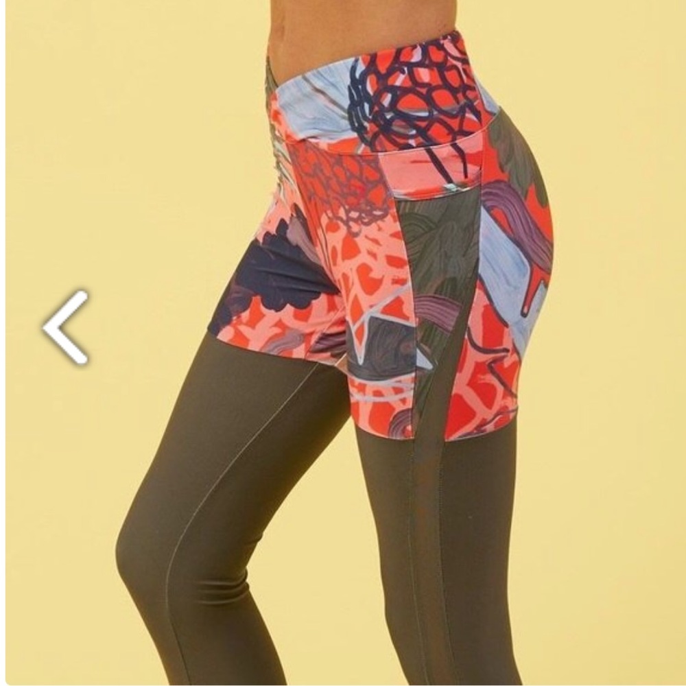 NIKKI BLACKKETTER PRINT LEGGINGS